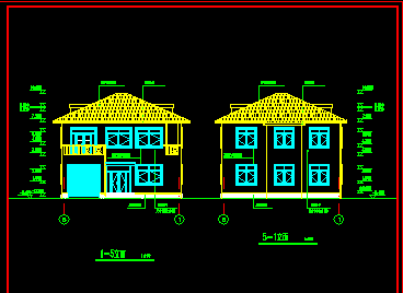 二层独栋别墅建筑设计图免费下载 - 别墅图纸 - 土木工程网